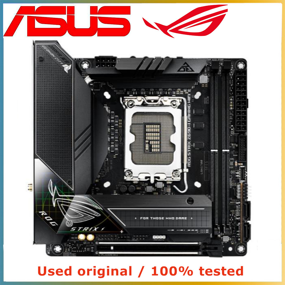 Lga 1700 Ddr5 Itx Motherboard - Carte mère ASUS ROG STRIX Z690-I