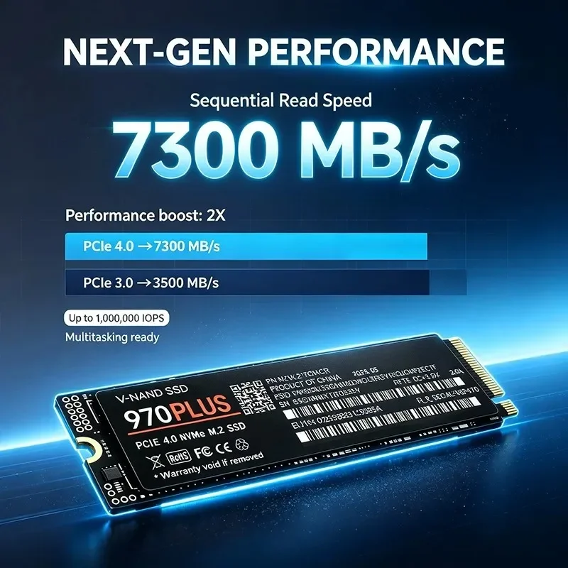 970 PRO 7300 Mo/s PCIe 4.0 X4  - M.2 Nvme 4Tb Pcie 4.0 Ssd avis et prix