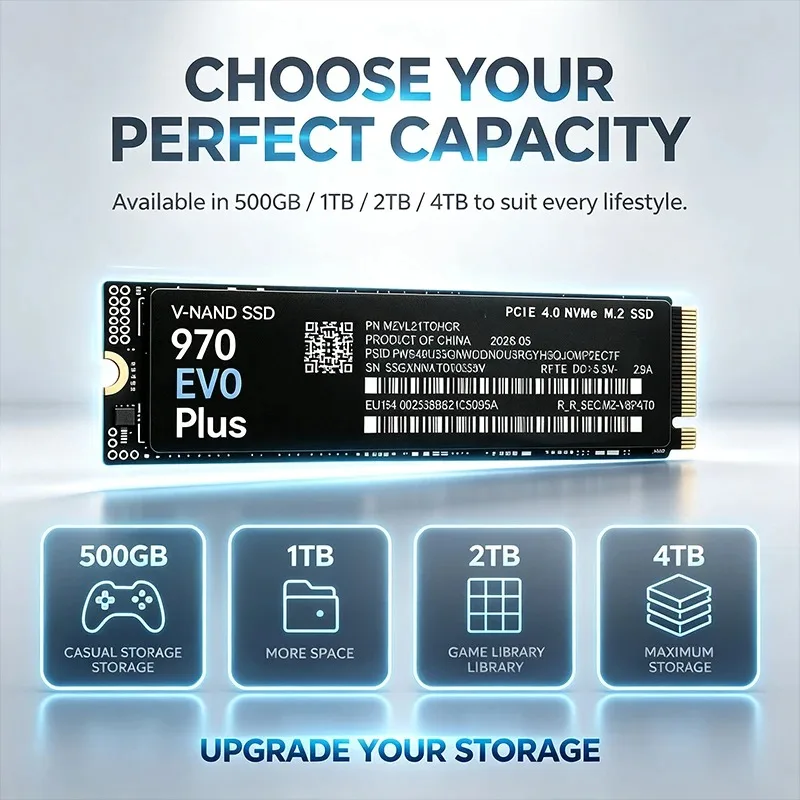 970 EVO Plus, SSD haute vitess - M.2 Nvme 4Tb Pcie 4.0 Ssd avis et prix