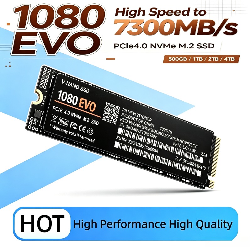 1080 EVO M.2 NVMe PCIe 4.0, di - M.2 Nvme 4Tb Pcie 4.0 Ssd avis et prix